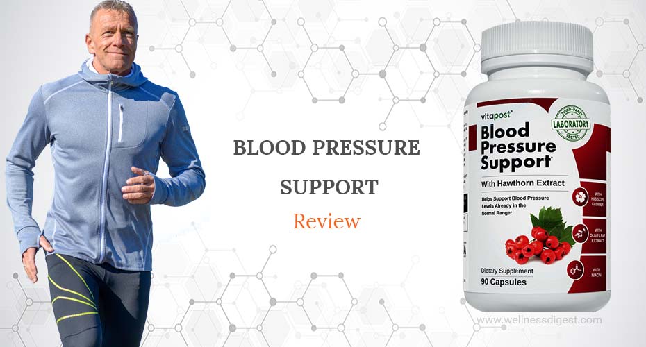 VitaPost Blood Pressure Support | Natural Support for Blood Pressure Levels Within The Normal Range. 60 Capsules 1 Blood Pressure Support