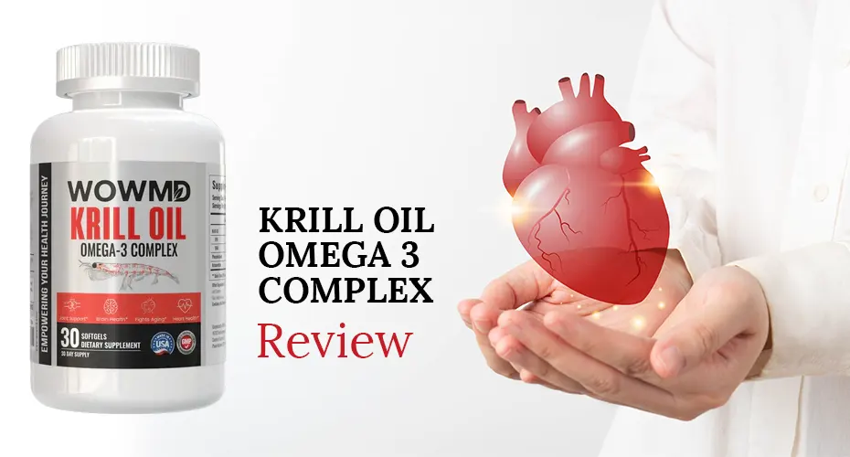 WOWMD Krill Oil Omega-3 Complex