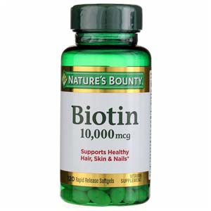 Nature's bounty biotin