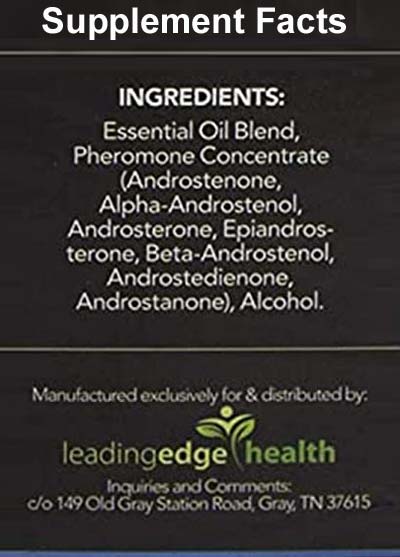 Nexus Pheromones Supplement Facts