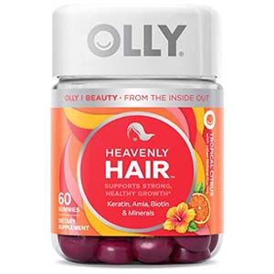 Olly heavenly hair gummies